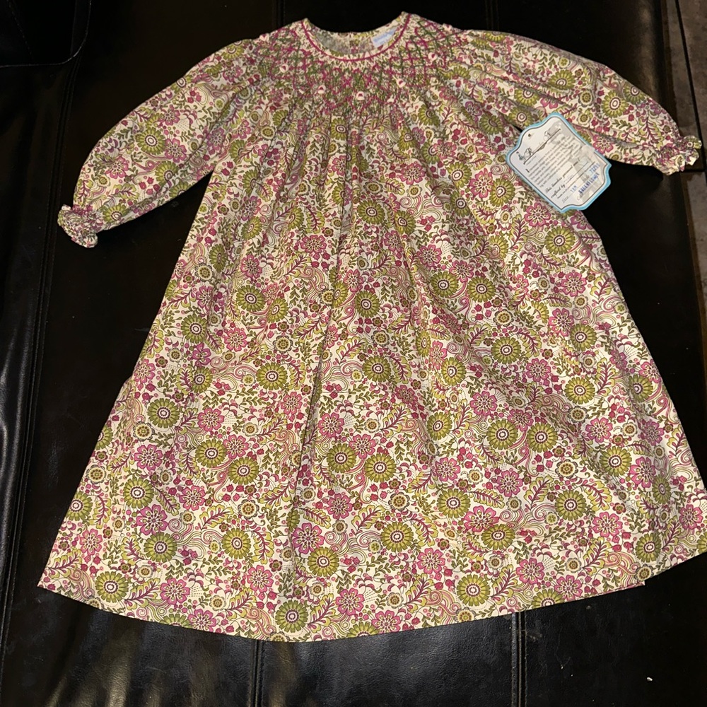 Remember Nguyen Toddler Girl Size 18 Months Floral Smock Dress